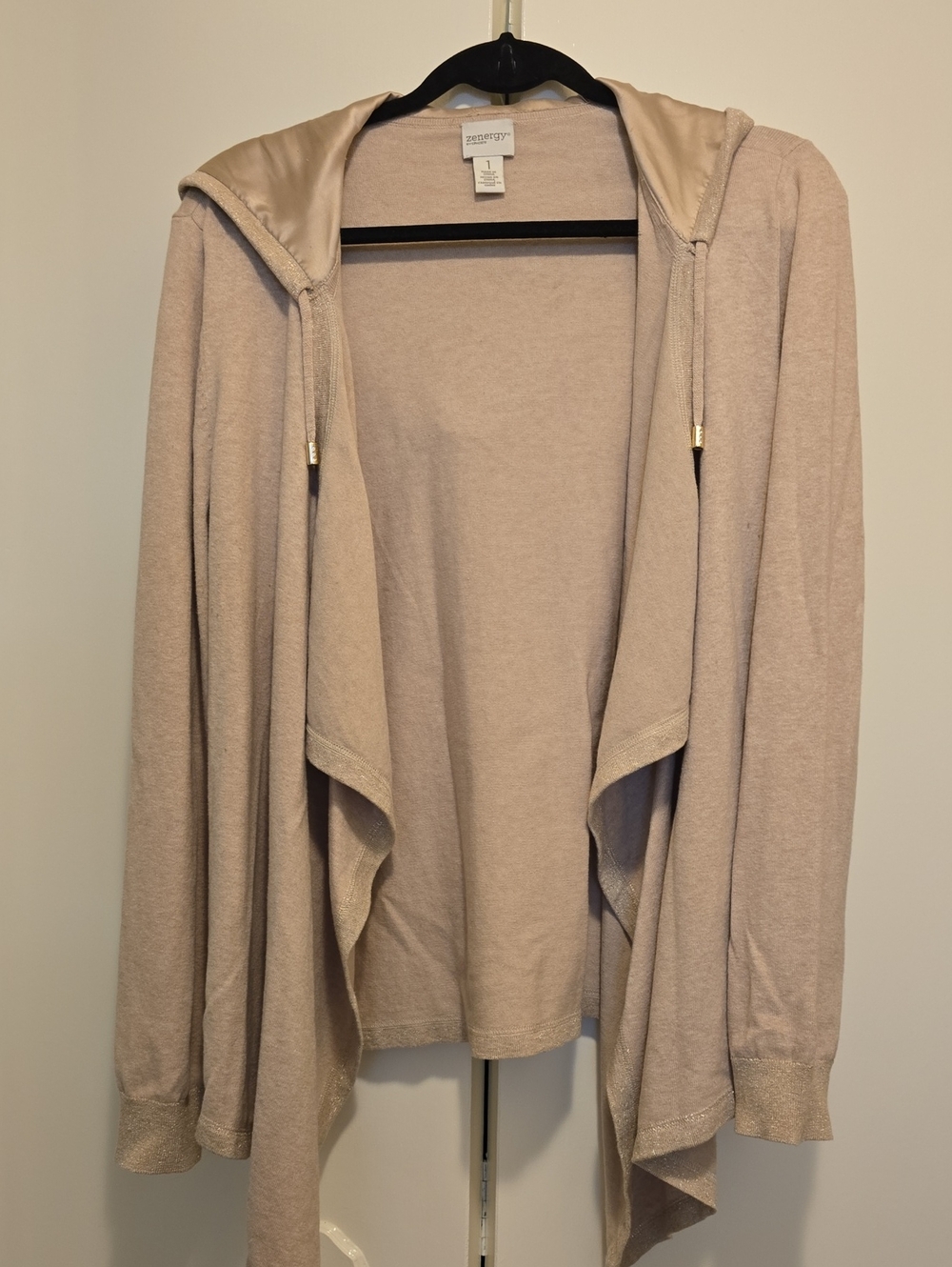 Zenergy by Chico's Lightweight Knit Top - Soft Blush